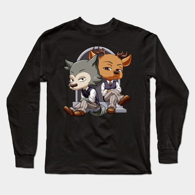 LOUIS X LEGOSHI Long Sleeve T-Shirt by Carla S.D.